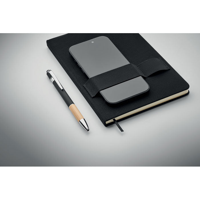 NOTA - Quaderno A5 in RPET con penna