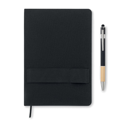 NOTA - Quaderno A5 in RPET con penna