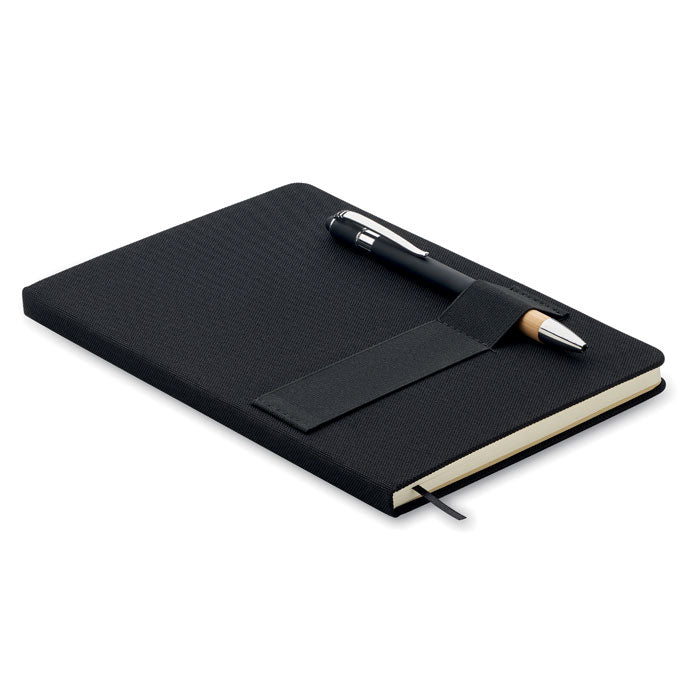 NOTA - Quaderno A5 in RPET con penna