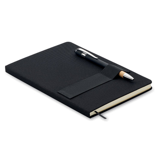NOTA - Quaderno A5 in RPET con penna