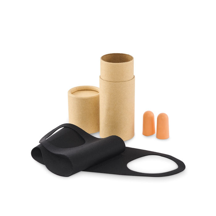 MASKSET - Set da viaggio in scatola di tubo di carta