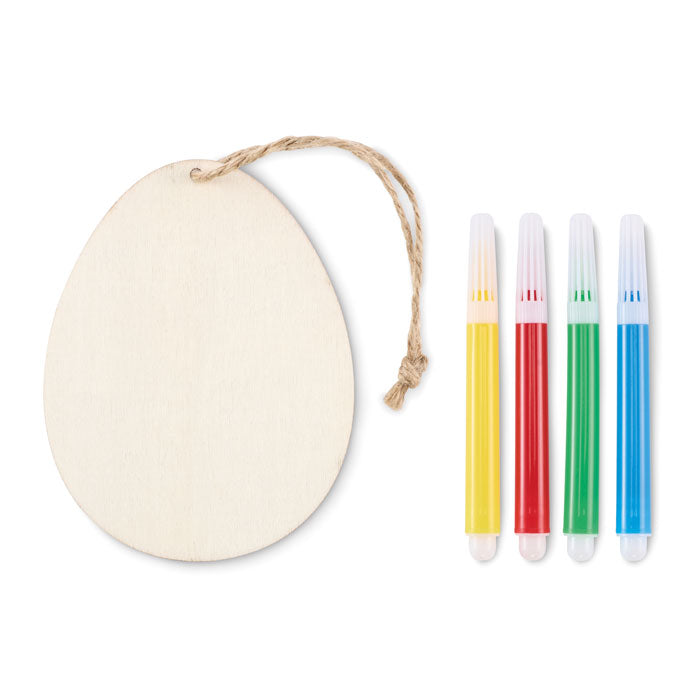 DREGG - Set per dipingere uova in legno