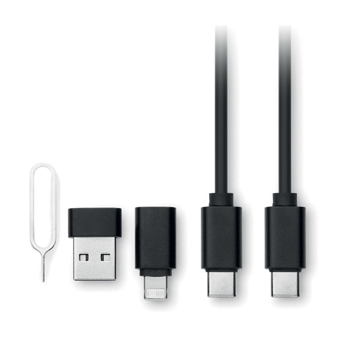 CAWATT - Juego de conectores de cables 4 en 1 15W