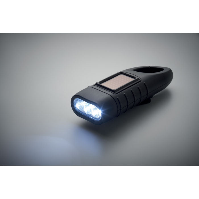 SLUZ - Solar torch with dynamo crank