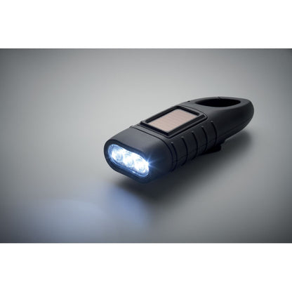 SLUZ - Solar torch with dynamo crank