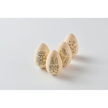 EISET - Set de peinture œufs en bois