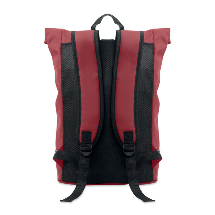 LAPTOSA - Motxilla de PU enrotllable per portàtil de 15".