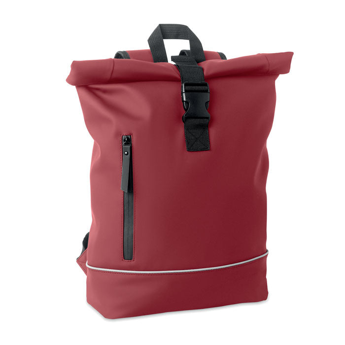 LAPTOSA - Motxilla de PU enrotllable per portàtil de 15".