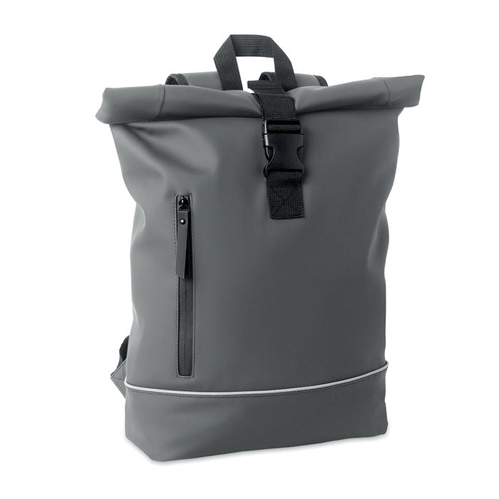 LAPTOSA - Motxilla de PU enrotllable per portàtil de 15".