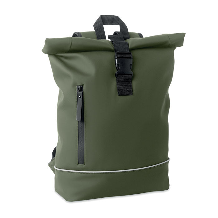 LAPTOSA - Motxilla de PU enrotllable per portàtil de 15".
