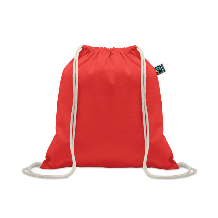 OSOLE DRAW COLOUR - Drawstring bag Fairtrade 180gr
