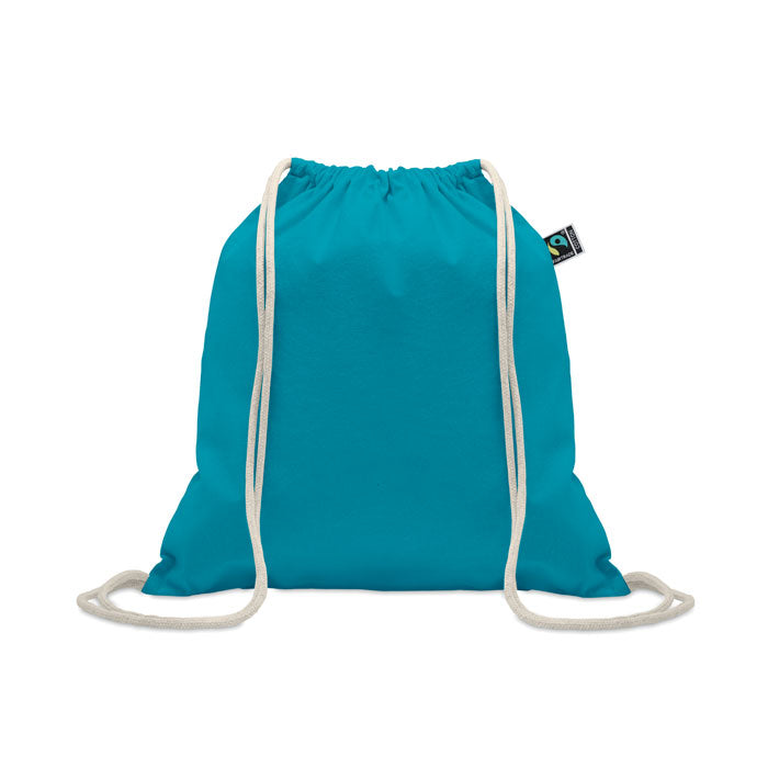OSOLE DRAW COLOUR - Drawstring bag Fairtrade 180gr