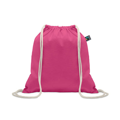 OSOLE DRAW COLOUR - Drawstring bag Fairtrade 180gr