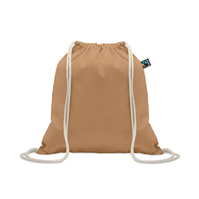 OSOLE DRAW COLOUR - Drawstring bag Fairtrade 180gr
