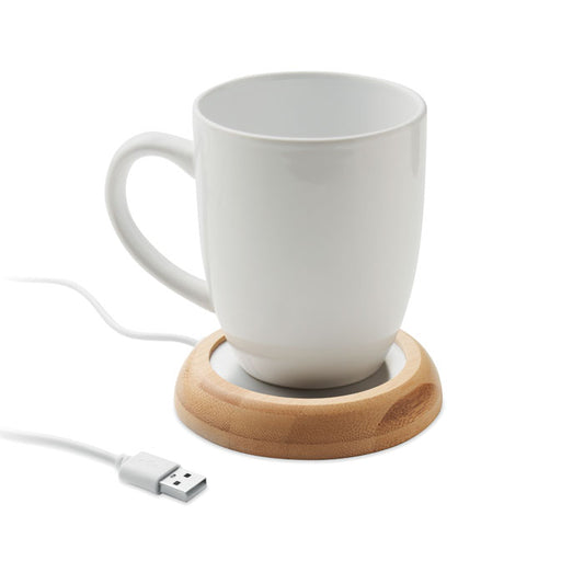 MUGLET - Scaldatazze in bambù con USB