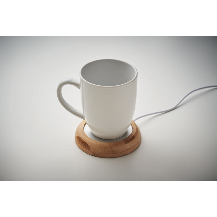 MUGLET - Escalfador de tasses de bambú amb USB