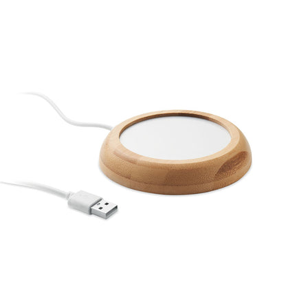 MUGLET - Escalfador de tasses de bambú amb USB