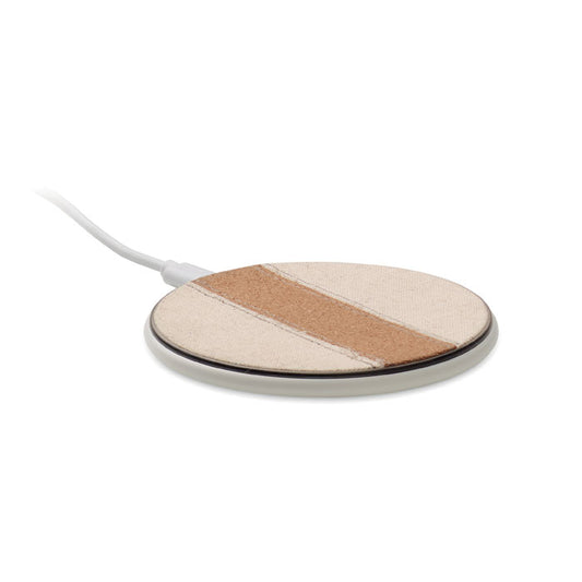 CORTLESS - Caricabatterie wireless in sughero 15W