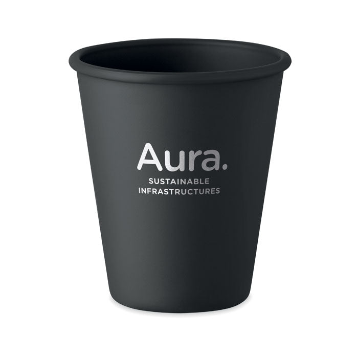 CUPFUL - Vaso de pared simple de PLA reutilizable