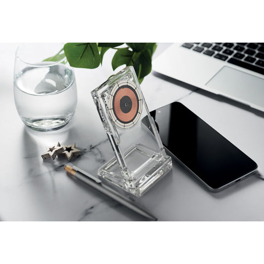 CRYL - Caricabatterie wireless in acrilico 15W