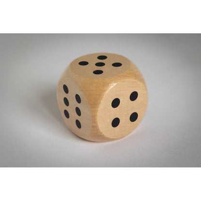 DADO - Dado de madera Schima de 5 cm de diámetro