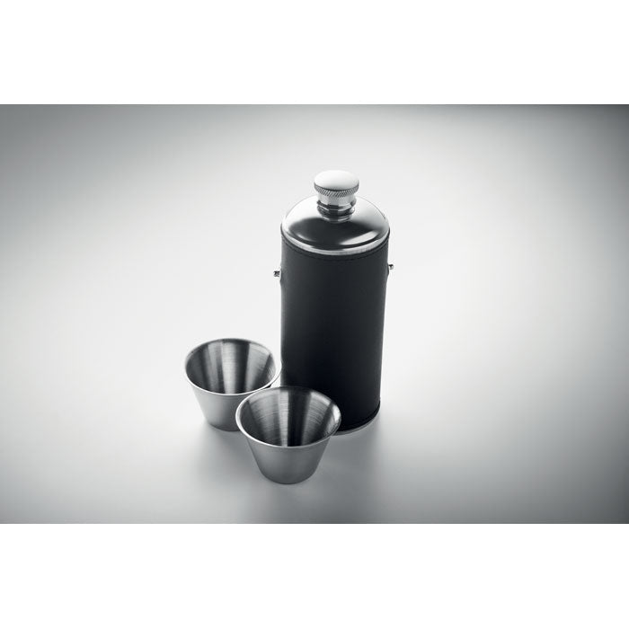 COCOON - Hip flask with shot cups