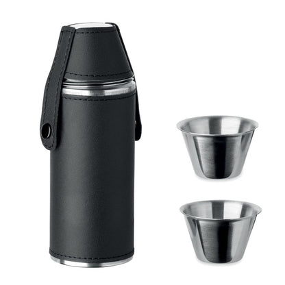 COCOON - Hip flask with shot cups