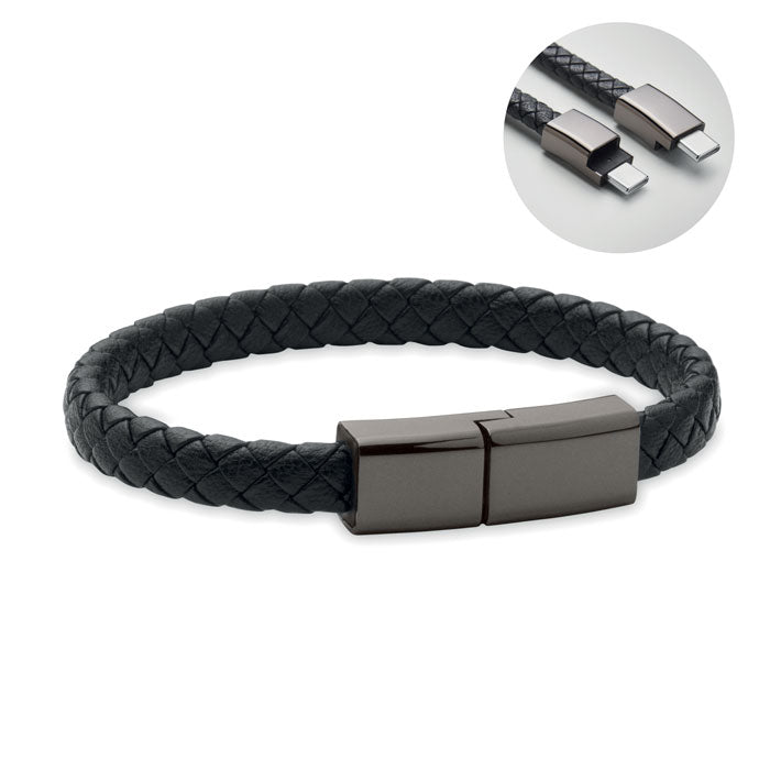 FAULETI CHARGE - Câble bracelet tressé type-C