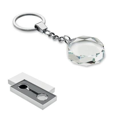 ROUNDWARD – Runder Award-Schlüsselanhänger aus Glas