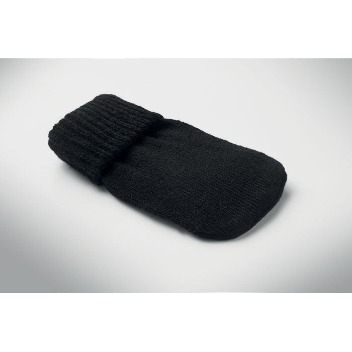 WARMMUFF – Handwärmer aus gestricktem Polyester