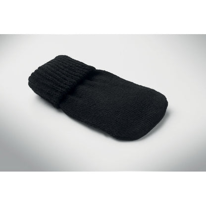 WARMMUFF – Handwärmer aus gestricktem Polyester