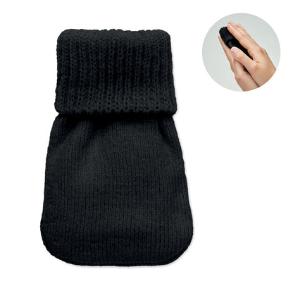 WARMMUFF – Handwärmer aus gestricktem Polyester