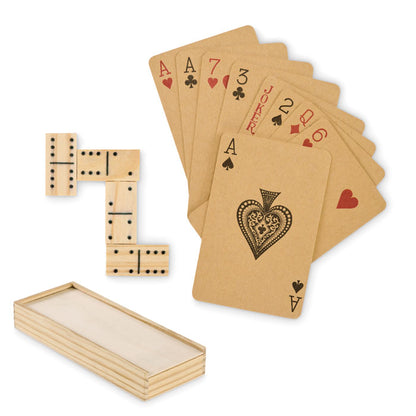 DOMI&CARDS - Set de dominó y cartas