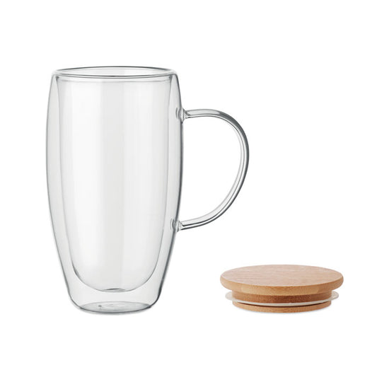 TEROL - Tassa de vidre de doble paret 450ml