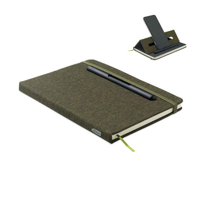 RINBOOK - Quaderno A5 con porta cellulare