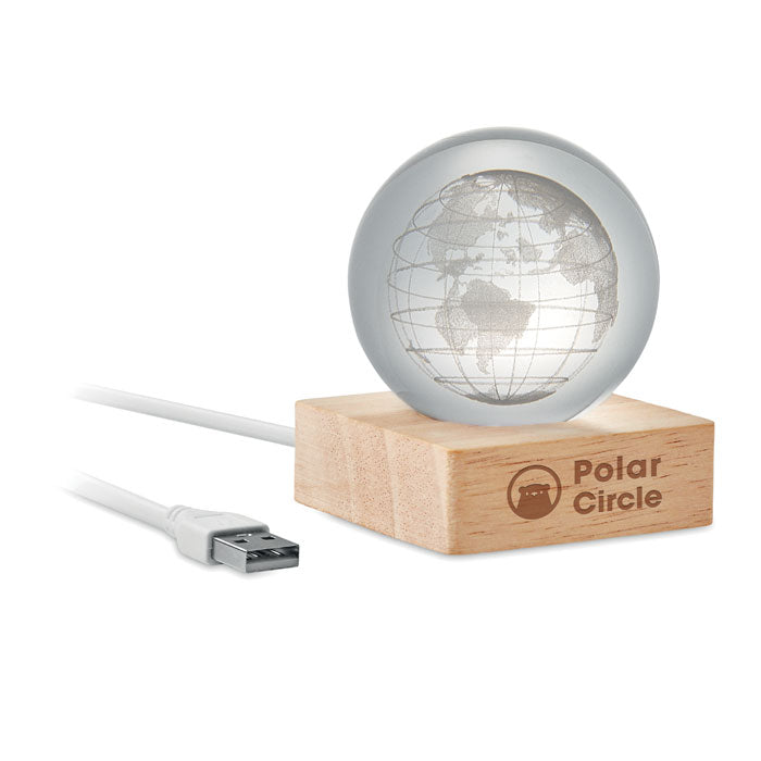 GLOBE LIGHT - Bola de cristal LED