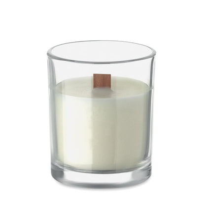 KIVAS WOOD - Candela di cera vegetale 80 gr