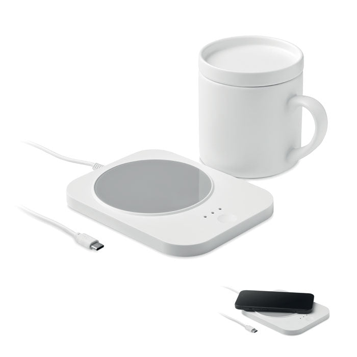SIROTER - Set chauffe-tasses chargeur sans fil