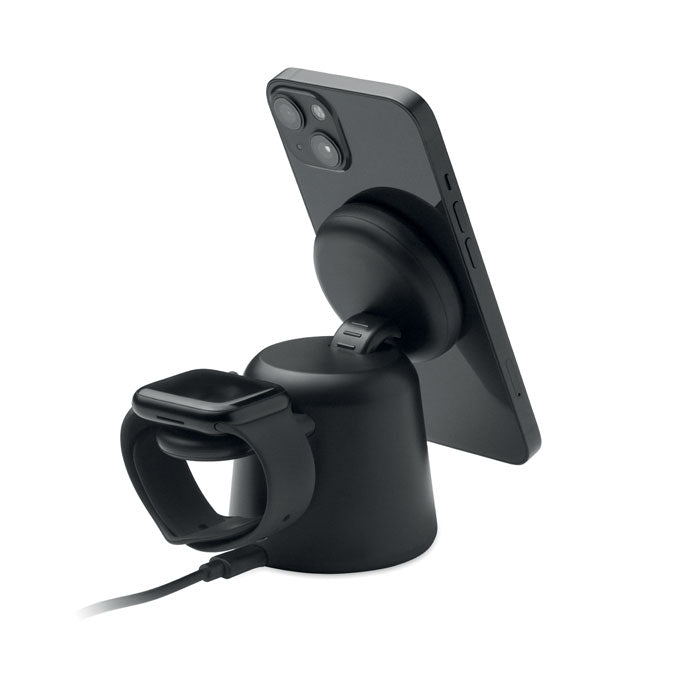 SIMPA - Carregador sense fil 3 en 1 de 15W
