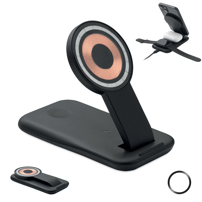 PENDOLESS – 3-in-1 kabelloses Ladegerät 15 W