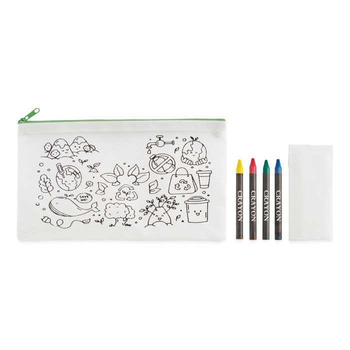 CRAY – Federmäppchen mit 4 Buntstiften