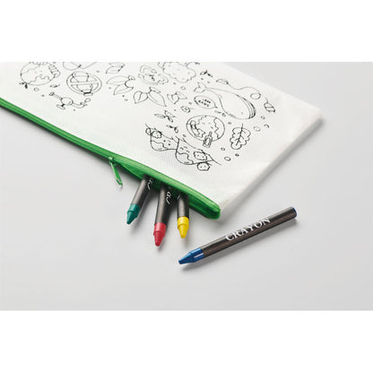 CRAY – Federmäppchen mit 4 Buntstiften