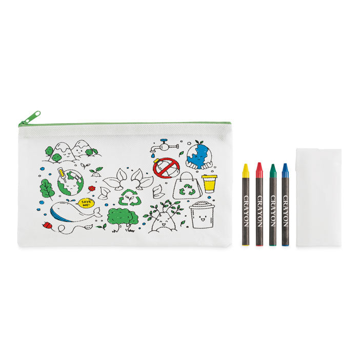 CRAY – Federmäppchen mit 4 Buntstiften