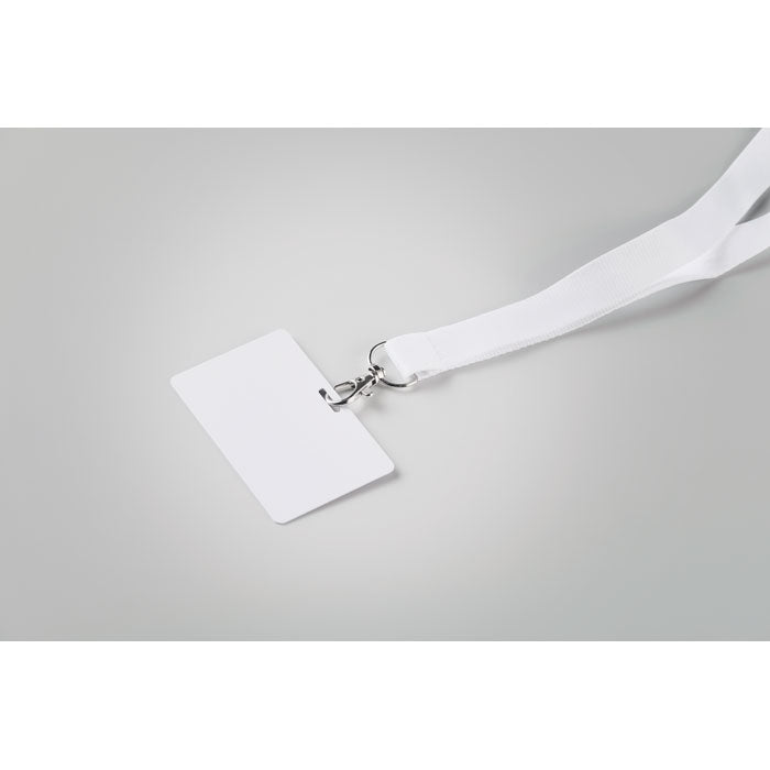 BADSMALL - Badge con cordino 54 x 86 mm