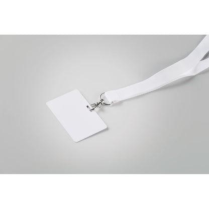 BADSMALL - Badge con cordino 54 x 86 mm