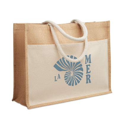 BAGA - Borsa shopping in iuta