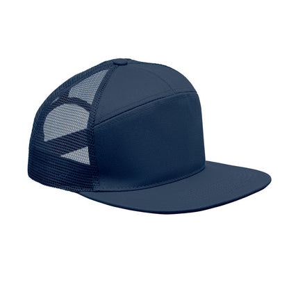 BEAD - 7 panel flat visor cap