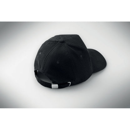 WALE - Gorra de béisbol de pana de 5 paneles