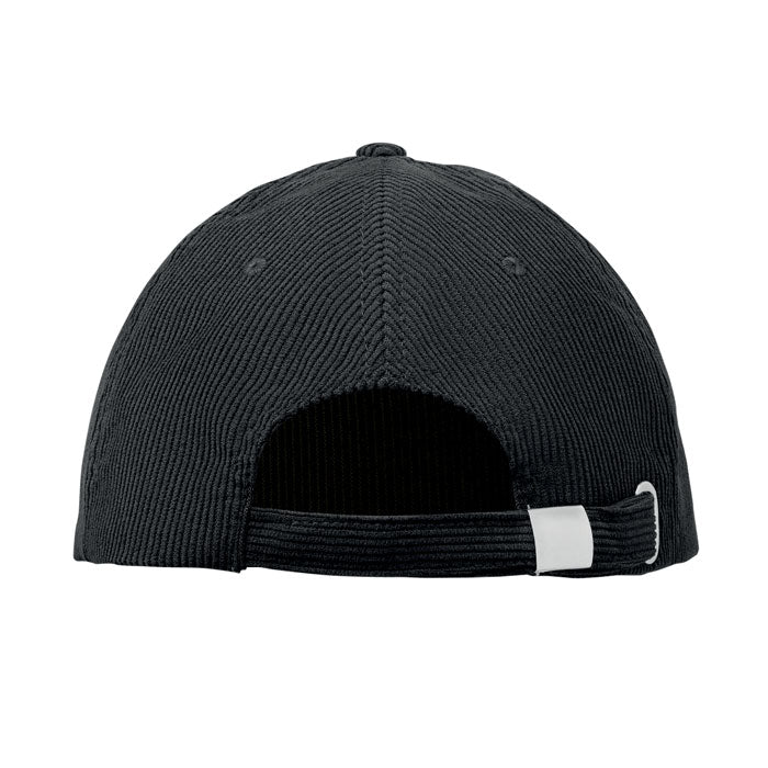 WALE - Gorra de béisbol de pana de 5 paneles