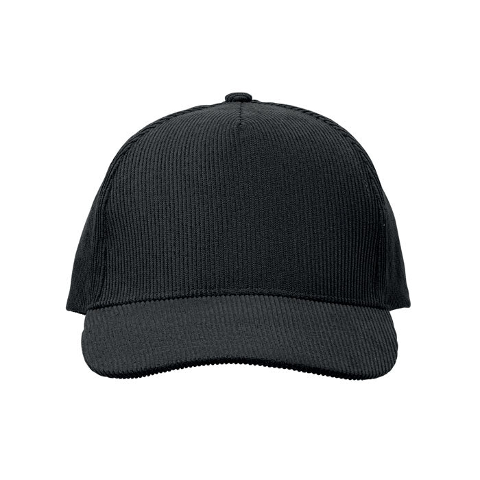 WALE - Gorra de béisbol de pana de 5 paneles
